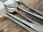 47 Piece Vintage 40s Rogers Treasure Floral SILVER PLATED IS Flatware Utensils — photo 3