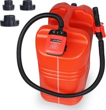 Automatic Fuel Transfer Pump with Auto-Stop Sensor 2.4 GPM -Red