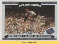 2004 Topps World Series Highlights Jim Palmer #WS-JP HOF READ 00ah