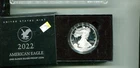 2022 S AMERICAN SILVER EAGLE DOLLAR PROOF COIN ORIGINAL GOVERNMENT BOX 7935T