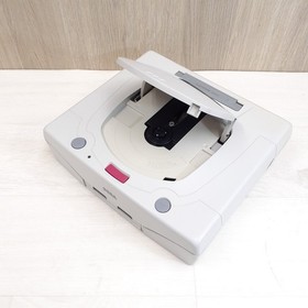 Sega Saturn Japanese White Console bundle with 5 games 1 controller & cables
