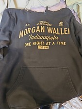 Morgan Wallen City Script Hoodie Men's Medium One Night At A Time Tour 2024