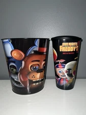 Five Nights At Freddy’s 2 AMC Exclusive New Popcorn Tin Bucket And Cup Toppers