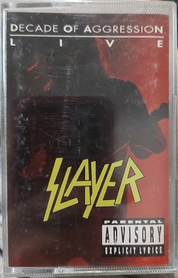 Slayer - Decade Of Aggression Live  CASSETTE 2  1991 UK Def American Recordings
