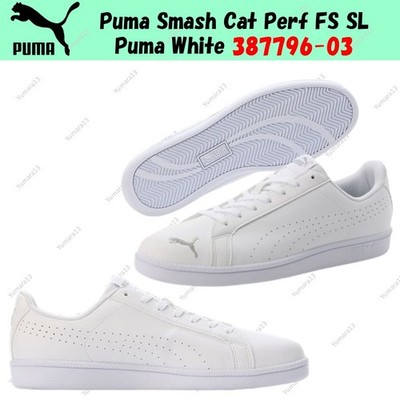 Puma Smash Cat Perf FS SL Puma White 387796-03 Men's Size