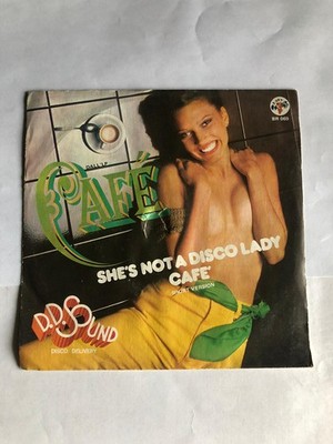 Cover LP 45 Giri 7'' - She's Not a Disco Lady - Cafè - BR 069