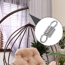2 Pcs Hammock Spring Replacement Swing Chair Springs Patio Heavy Duty