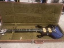 1980 Kramer’s Aluminum Neck XL-98 Stereo Bass Guitar maroon