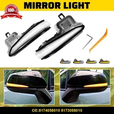 Sequential LED Side Mirror Turn Signal Lights For Toyota Highlander 2020-2023