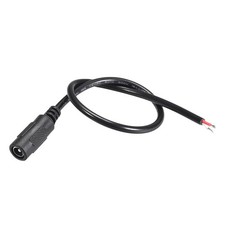 2 x DC Power 5.5mm x 2.5mm 4A 18AWG 30cm Female Plug Connector Pigtail