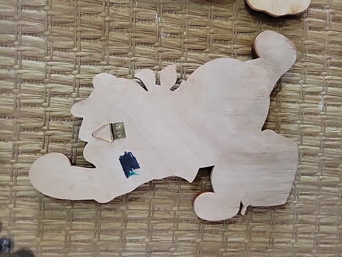 Vintage Disney Winnie Puuh lackiertes Holz handgefertigt Kinderzimmer Wanddeko Trio - Bild 17 von 24