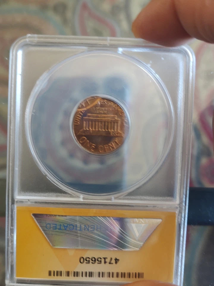 1964-D Struck 75% OFF CENTER STRIKE MINT ERROR Lincoln Cent Bronze Copper Penny - Image 3 of 4