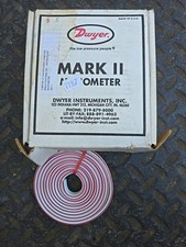 Dwyer H25-604 Model 25 Mark II Manometer 0-3" W.C.