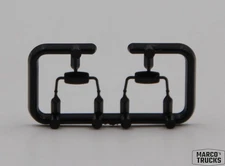 Herpa Mirror 1 set black for Volvo F10, Volvo F12, Volvo F16 - 1:87 /H14295