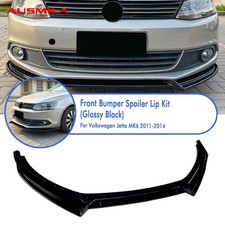 Gloss Black Front Spoiler Lip For Vw Jetta Mk6 2011-2014 2012 2013 Gloss Black Front Spoiler Lip For Vw Jetta Mk6 2011-2014 2012 2013