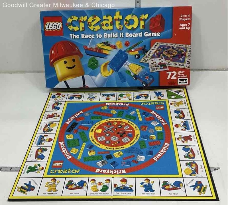 Lego Creator The Race To Build It Board Game 72 Pieces Family Game Ages 7
