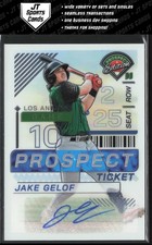 2024 Panini Prospect Edition Jake Gelof 196 Auto Los Angeles Dodgers