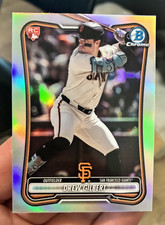 2026 Bowman Chrome Drew Gilbert RC #40 Red Chrome Rookie Variation - SF Giants