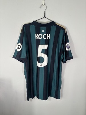 Original Leeds United Away Football Shirt Robert Koch 2020/21 Men s XL