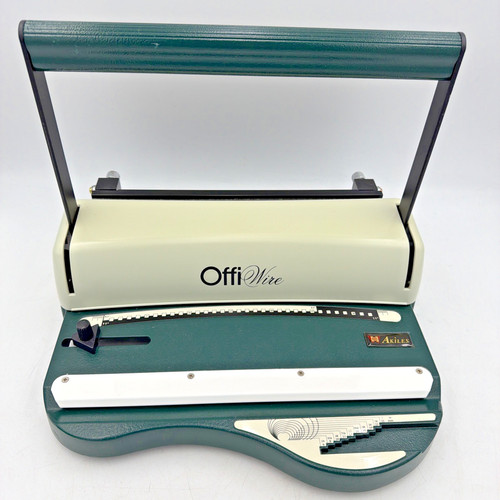 3:1 Akiles OffiWire Wire Punch & Binding Machine AOWL-L31 Excellent! FAST SHIP!