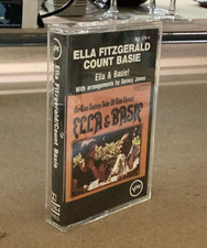 Ella Fitzgerald Count Basie - Ella  Basie Cassette 1988 Verve Quincy Jones