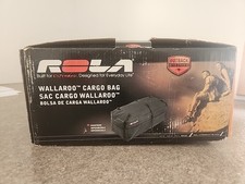 Rola 59102 Wallaroo Cargo Bag Rainproof Expandable Hitch Tray Carrier Black