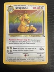 Dragonite Fossil Holo Rare Card 4/62 Unlimited
