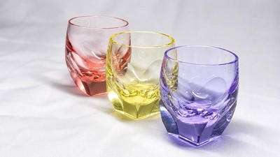 Moser Bar Likörgläser Schnapsgläser Rudolf Eschler 1934 Rosalin Alexandrir Beryl