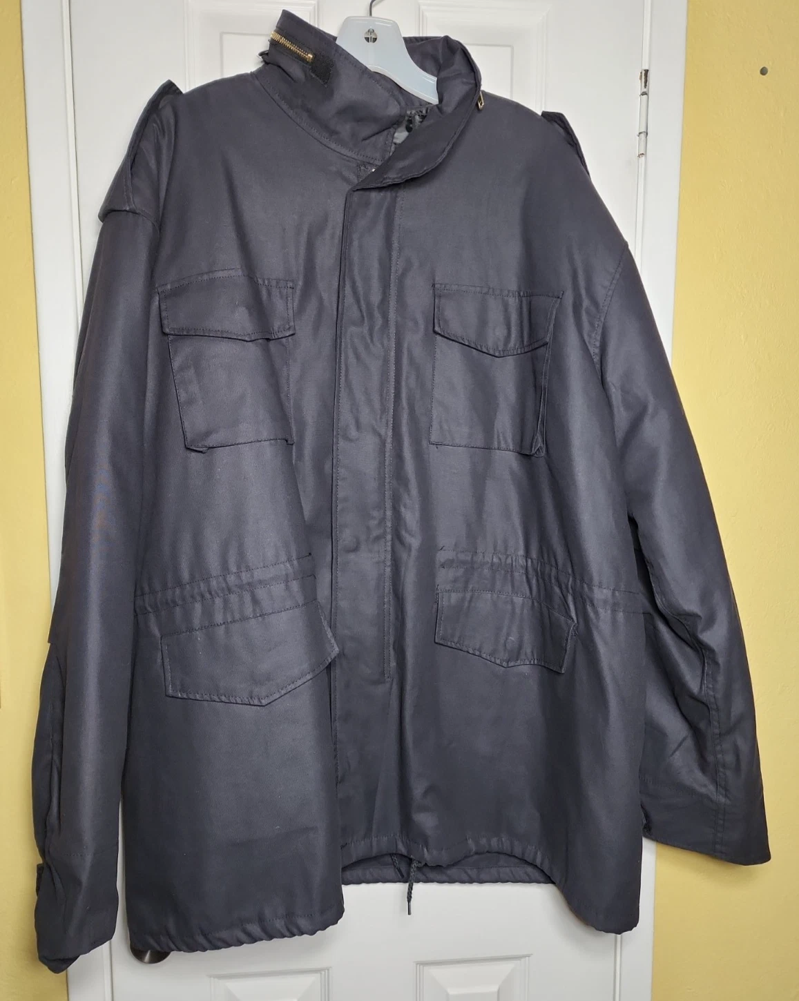 Rothco M-65 Field Jacket Bl;ack Mens 2XL Regular Quilted Liner Military... image 3