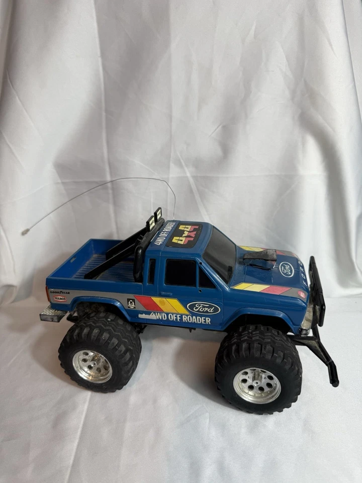 Nikko Ford Ranger Off Roader 4x4 Rc Pick Up Truck Jeep Vintage Spielzeug - Bild 2 von 4