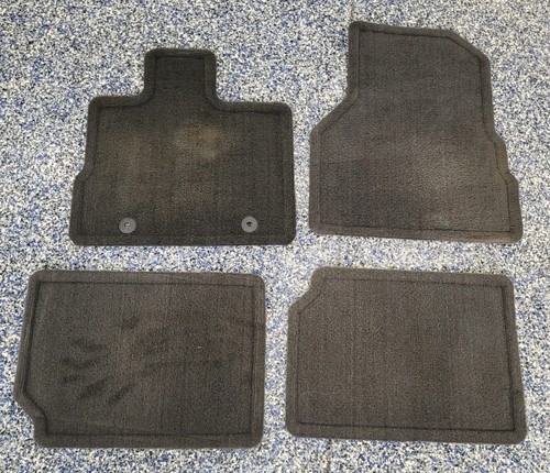 2012-2016 OEM Chevy Equinox GMC Acadia Carpet Floor Mats Dark Gray Set of 4