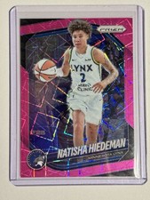 NATISHA HIEDEMAN 2025 PRIZM WNBA PINK VELOCITY 62 /79 #53 MINNESOTA LYNX