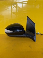 HONDA CIVIC MK8 DRIVER SIDE WING MIRROR BLACK FITS 06-11 MODEL GENUINE E9014346