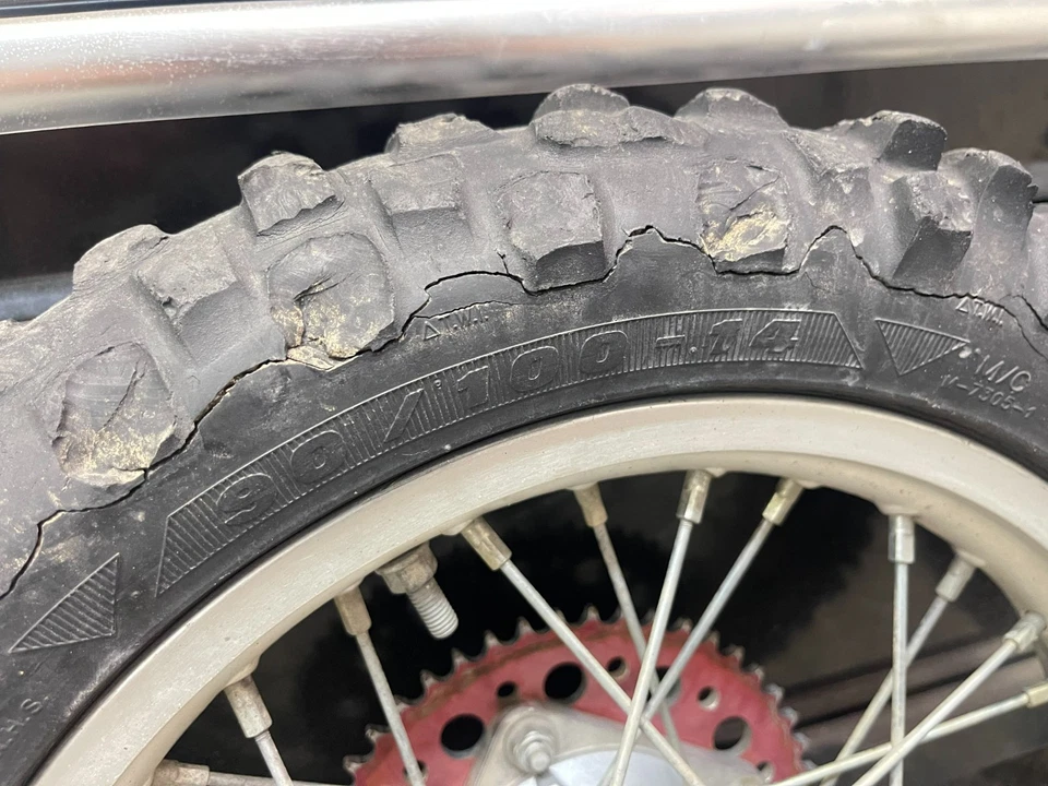 2006 HONDA CR85 CR85 OEM REAR TIRE HUB WHEEL ASSEMBLY HONDA OEM 2006 HONDA - Image 4 of 4