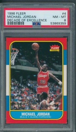 1996 Fleer Jordan PSA 97