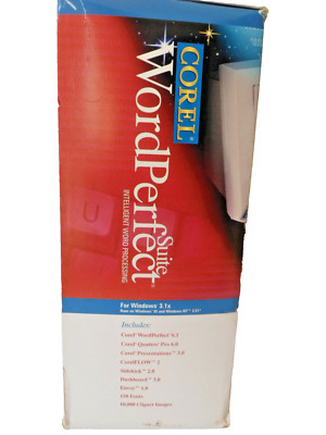 Corel Wordperfect Suite 6.1 Build 300 kommerzielle Lizenz