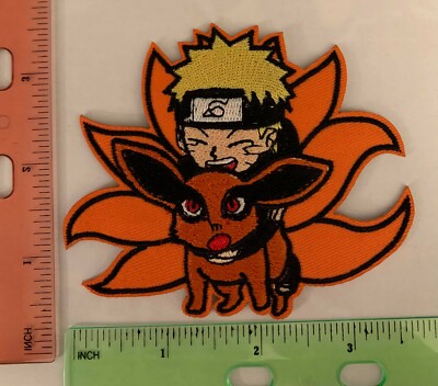 Naruto Iron-on Embroidered Hard Rock Band Patch #464