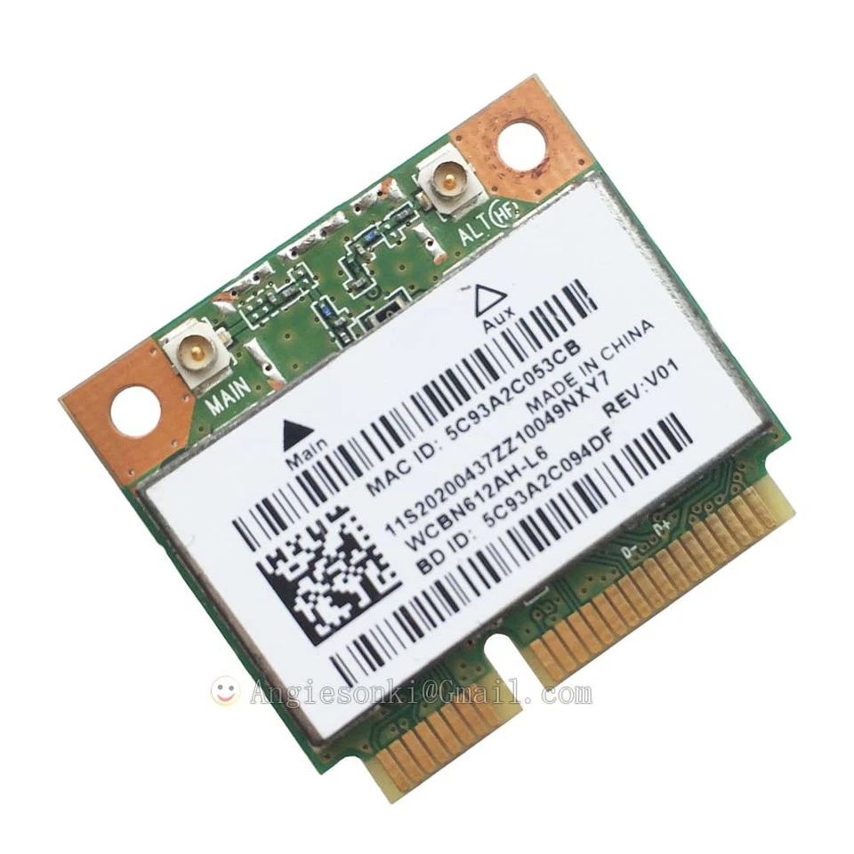 Lenovo IdeaPad S510p Wireless LAN Card QCWB335 wifi+BT4.0 WCBN612AH-L6 half pice - Image 3 of 4