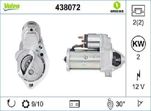 Valeo Mo Au A4,A6 1.9Tdi-Vw Passat 438072 - Immagine 4