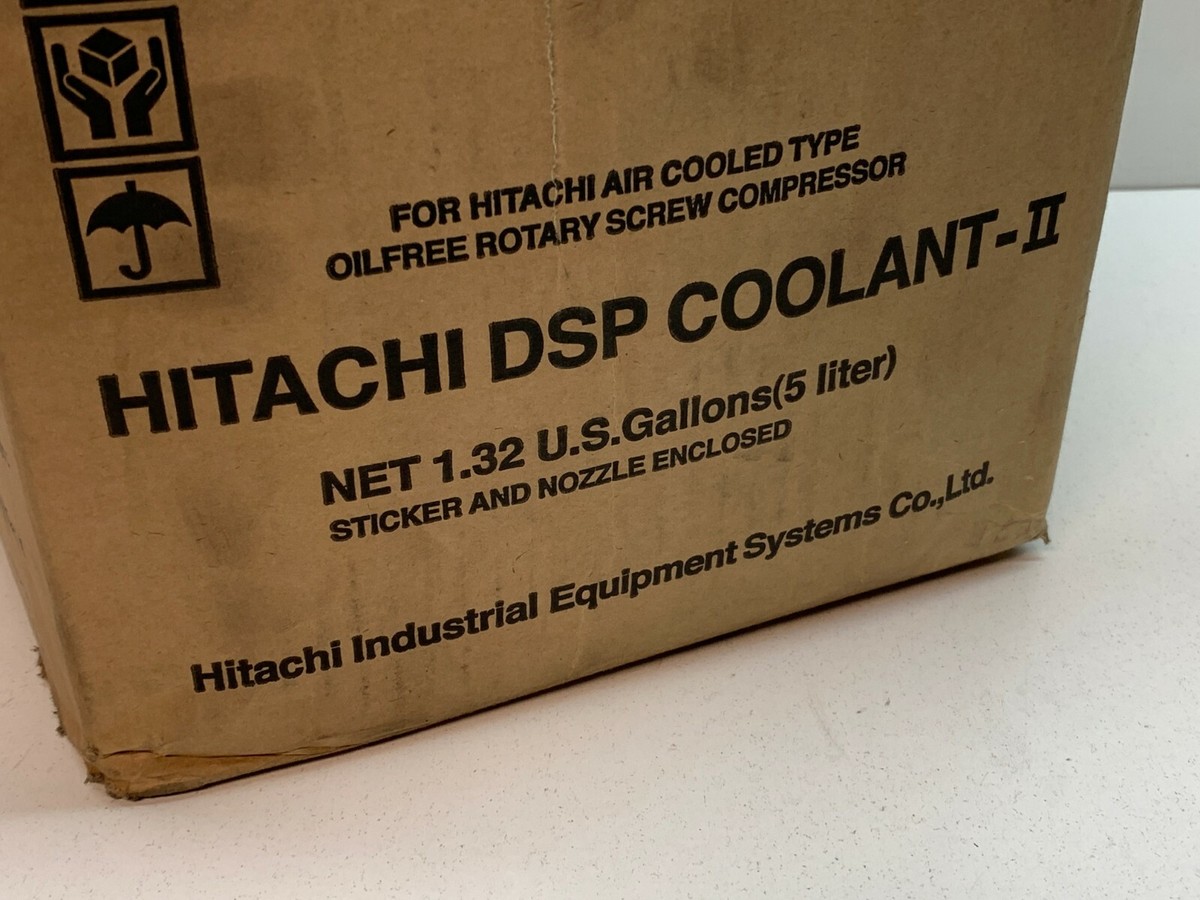 Hitachi Genuine OEM Part 51189990 DSP Compressor Coolant II , 5L