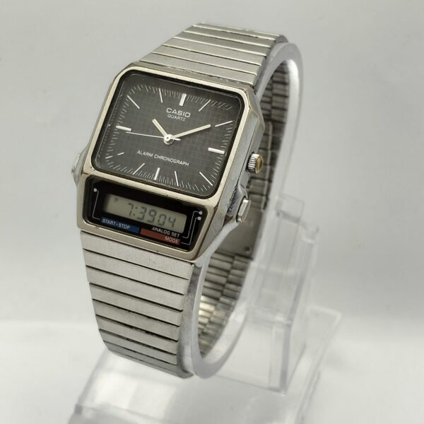 Casio AQ-450 Module 315 Alarm Chronograph Ana-Digi Quartz Vintage 
