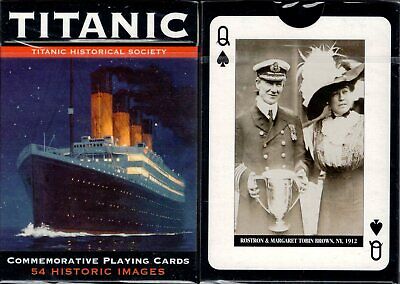 Titanic Historical Society Playing Cards Poker Size Deck Piatnik Custom Sealed Ebay