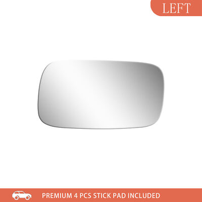 Mirror Glass+Adhesive for 1994 1995 1996 1997 1998 Saab 900 Driver Left Side LH