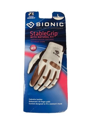 bionic stablegrip with natural fit golf glove