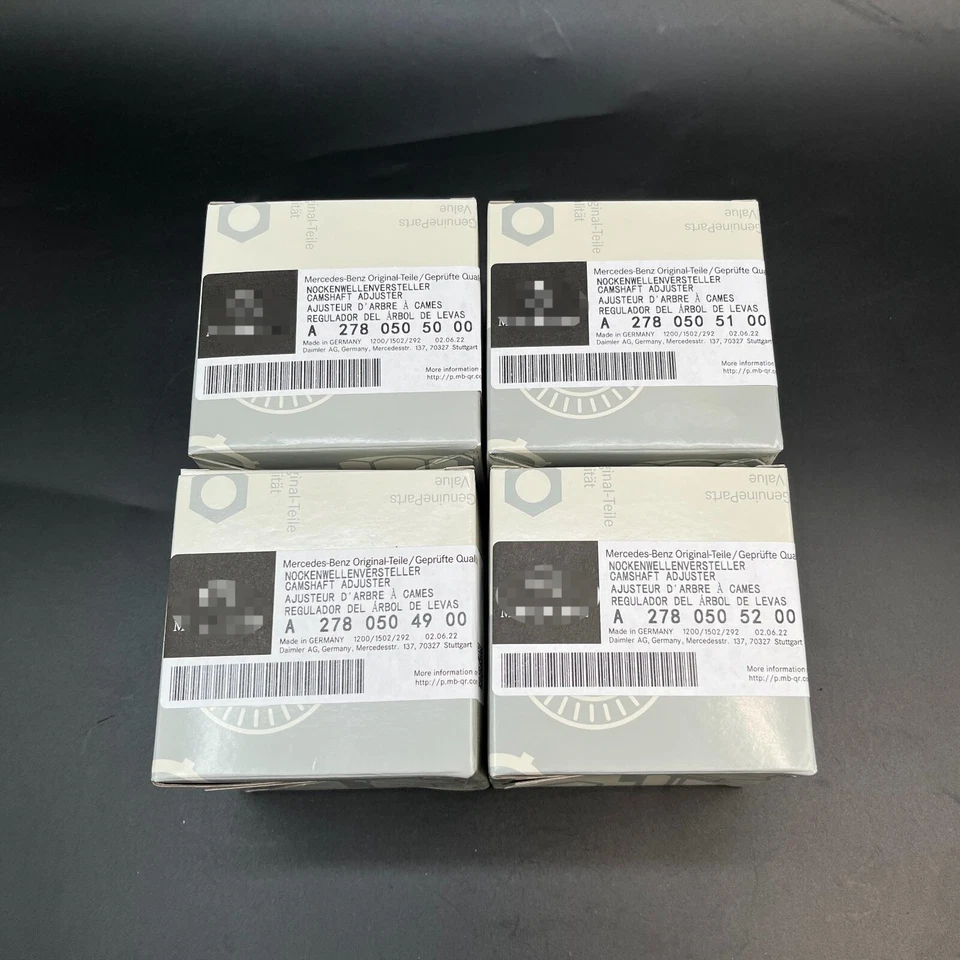 Ajustador de árbol de levas OEM 4 PIEZAS para motor Mercedes Benz E550 E63 ML550 S550 M278 Foto 2 de 4