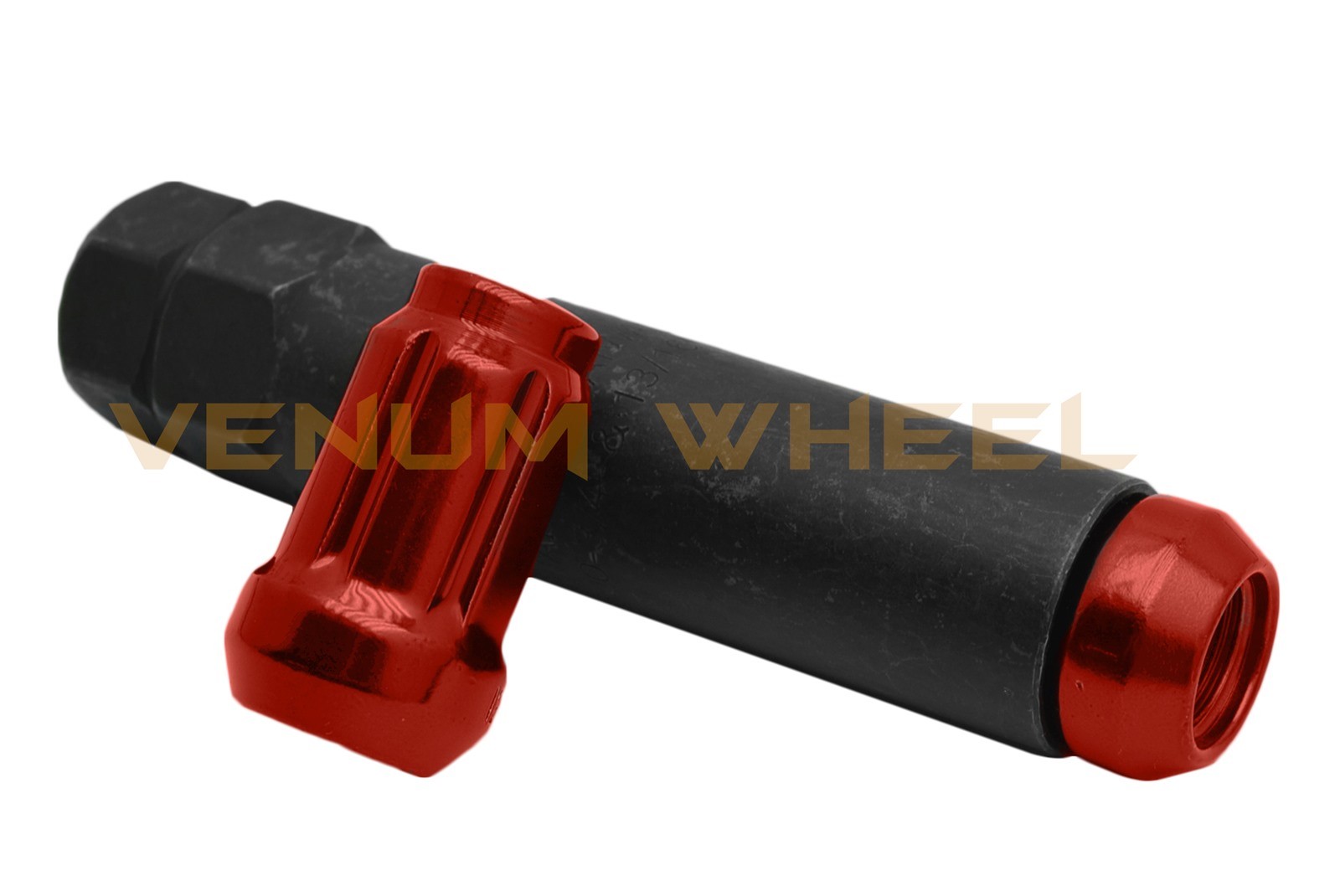 Honda S2000 Front Hub 1.25" Black Hub Centric Wheel Adapters + Red Lug