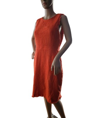 orange tweed dress Wooflink Tweed Dress for Mom
