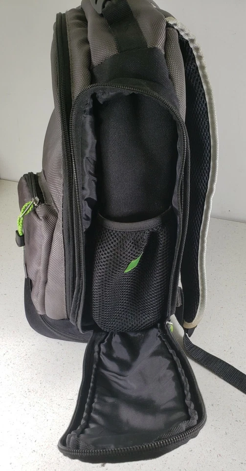 XBOX 360 Backpack Protective Backpack Bag, Black Gray & Green - Image 2 of 4