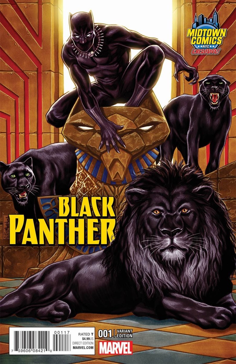 BLACK PANTHER 1 VOL 6 MARK BROOKS MIDTOWN VARIANT NM | eBay