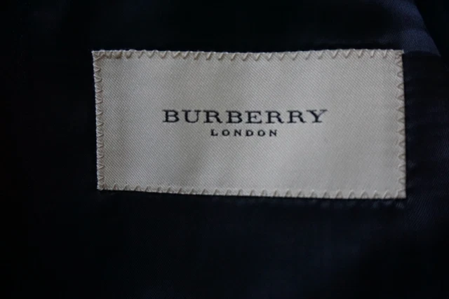 Brand New Men Burberry Black Checker Suit Size 38 R $1,995 Oxxford Collezioni  - Image 2 of 4